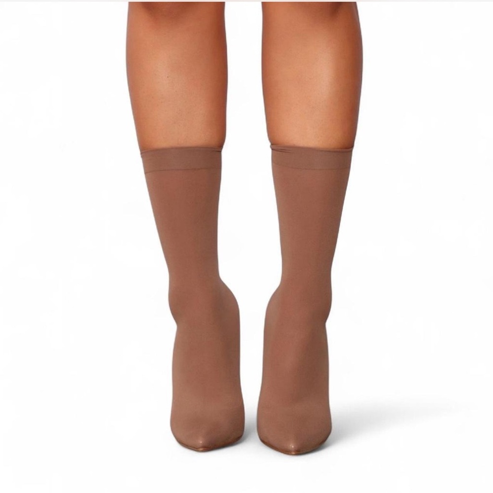 Fashion Nova she’s going places ankle bootie jade chocolate